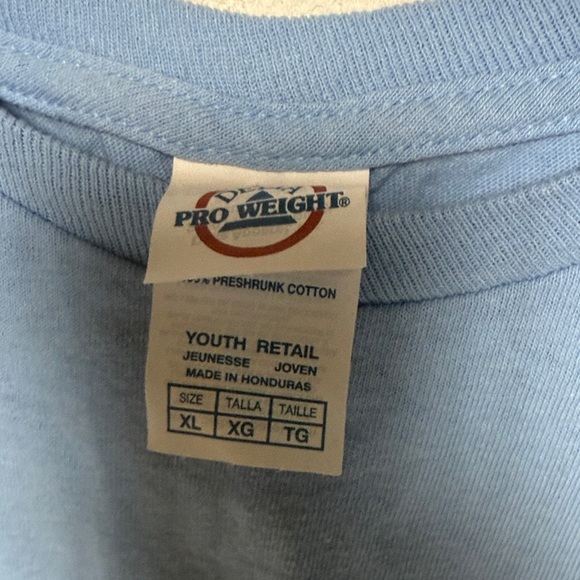 Delta Light Blue Wonder Woman Tee - Picture 2 of 4